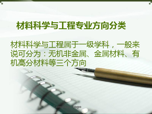 材料科学与工程专业方向分类