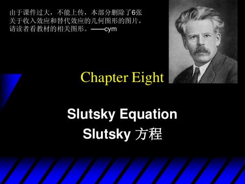 北大中级微观经济学课件ch8-
