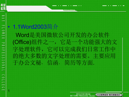_word文字格式设置