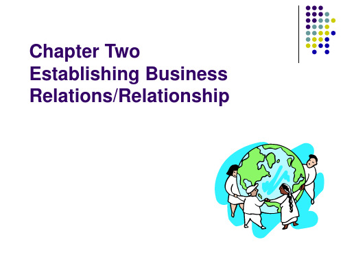 外贸函电establishing business relations