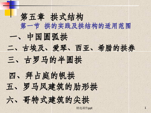 《拱式结构》PPT课件
