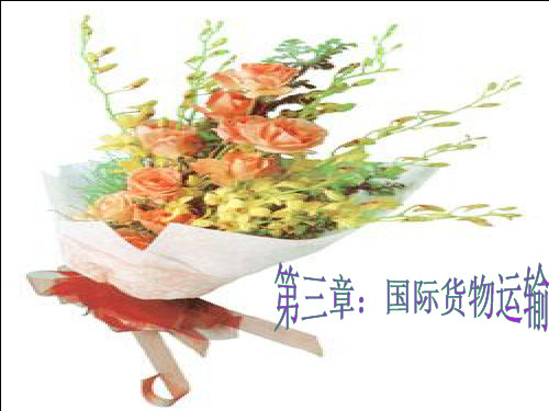 国际贸易实务课件运输