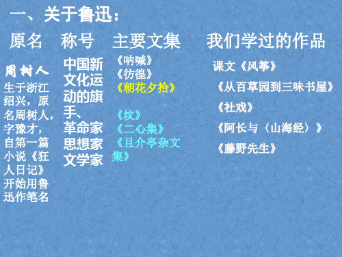 人教部编版《藤野先生》课件 34页