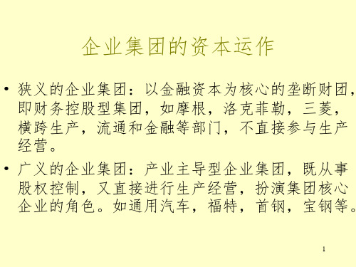 《资本运作》PPT课件