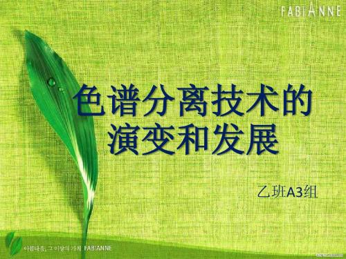 色谱分离技术