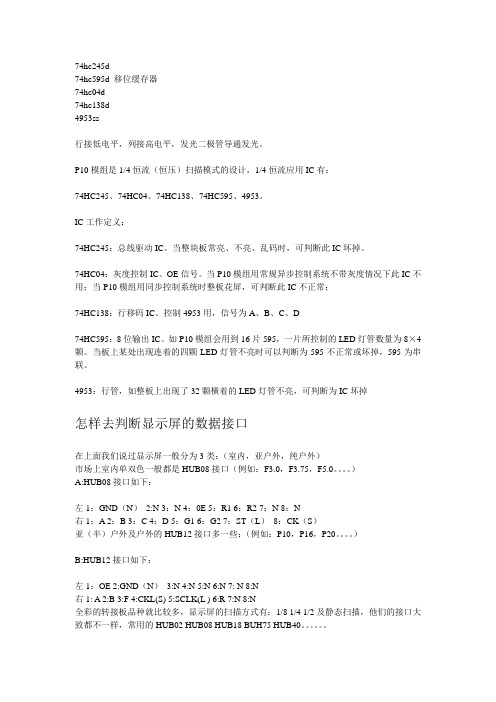 led维修资料整理