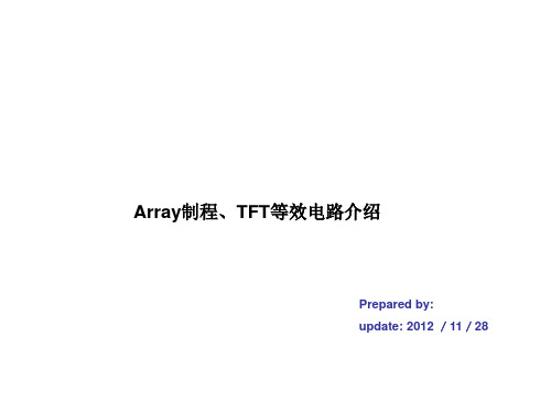 ARRAY制程