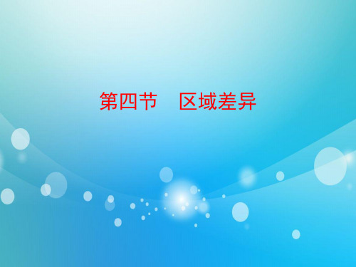 高中地理PPT课件区域差异