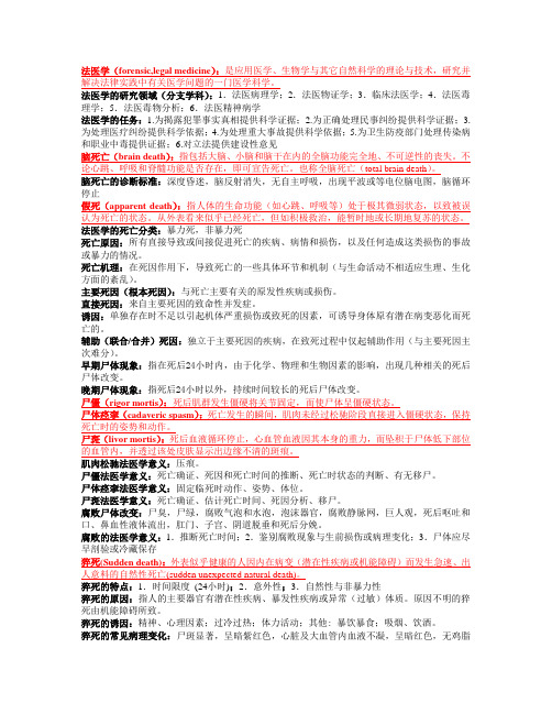 法医学