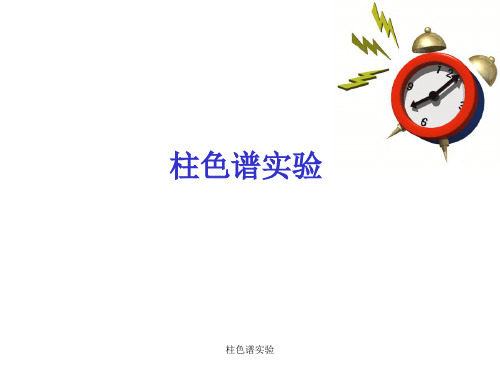 柱色谱实验