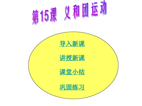 八年级历史义和团运动(中学课件201911)