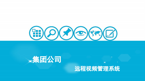 集团公司远程视频监管系统方案资料