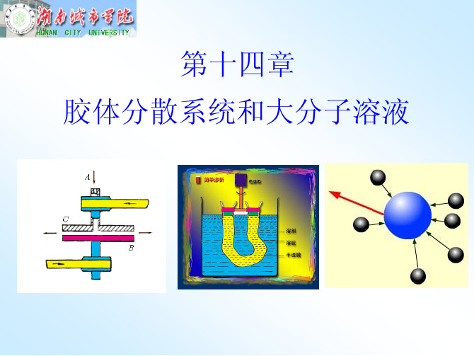 14章_胶体与大分子溶液