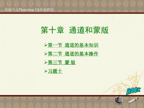 新编ps基础教程第10章