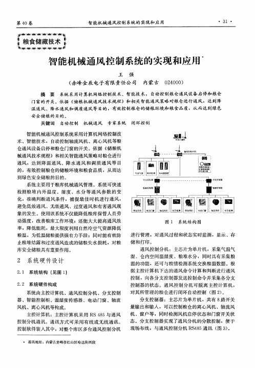 智能机械通风控制系统的实现和应用