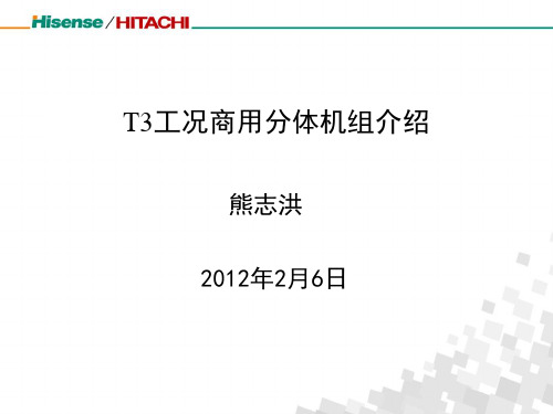 T3工况商用分体介绍