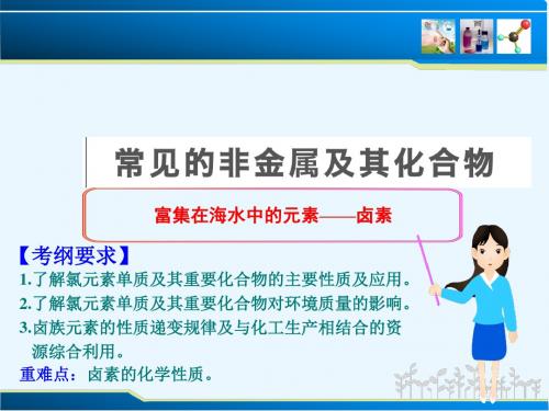 人教版高中化学必修1：富集在海水中的元素----氯_课件28