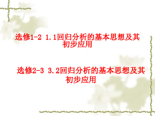 独立性检验的基本思想及其初步应用