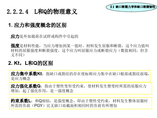 材料疲劳与断裂