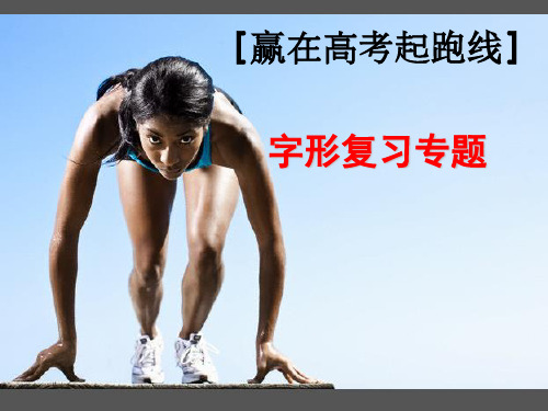 高考语文复习课件：字形(定稿)