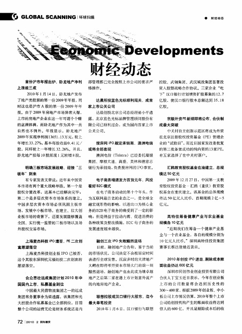 财经动态