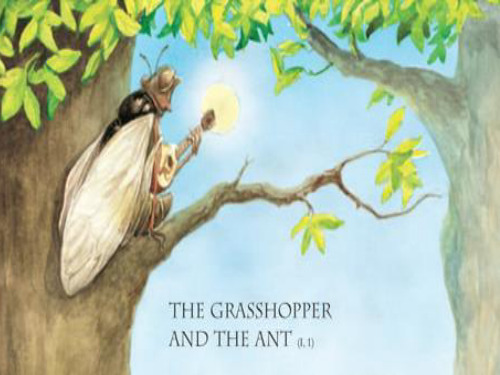 英语——小演讲thegrosshopperandtheant