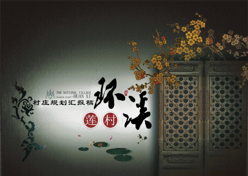 浙江环溪村庄规划