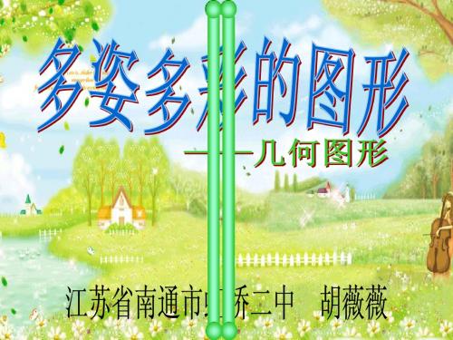 多姿多彩的图形(定稿)胡薇薇