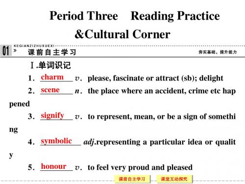 英语选修Ⅵ外研版Module4名校课件(共31张)阅读练习和文化角