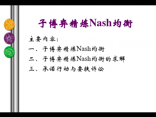 子博弈精炼Nash均衡