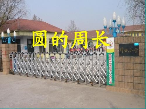 青岛版新课标数学六年级上册《圆的周长》课件.ppt