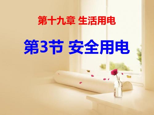 《安全用电》生活用电 精品PPT课件3(56张)