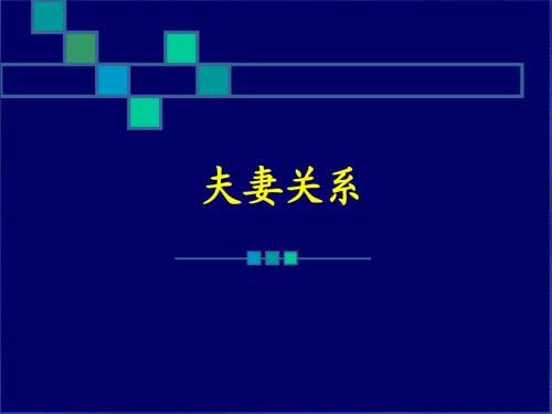 06-1 夫妻关系