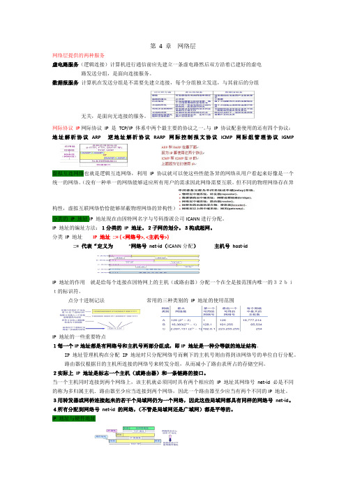 谢希仁网络层学习笔记