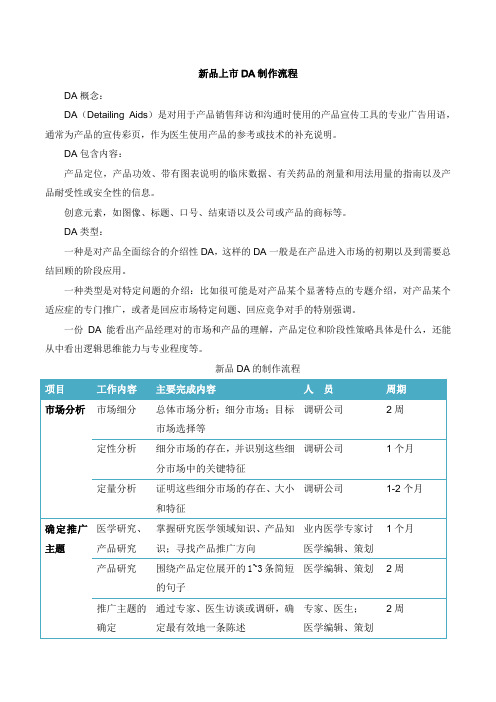 DA的设计流程