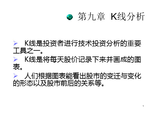 K线分析ppt课件