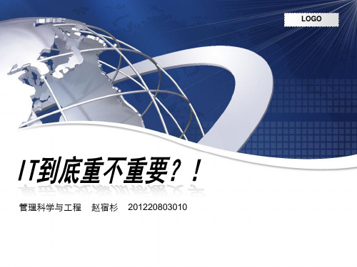 IT到底重不重要