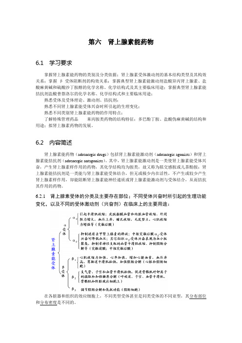 肾上腺素能药物