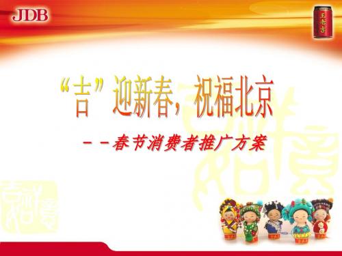 王老吉春节促销专案