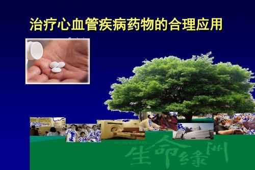 心血管疾病合理用药ppt课件