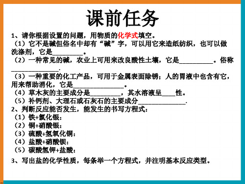 人教版九年级化学《化学肥料》课件