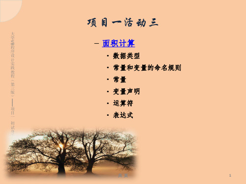 vb项目1活动3_ma