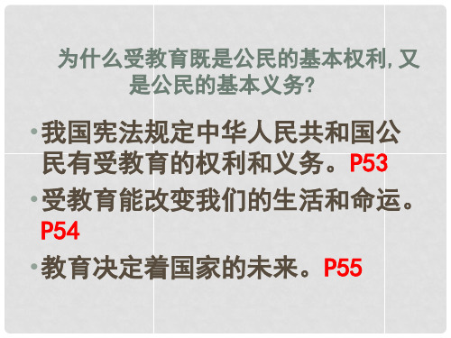 七年级政治上册 第四课 第3框 学会学习课件 鲁教版