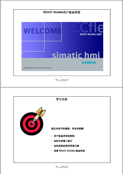 西门子s7300培训教程--CH15_WinCCFlexible讲义
