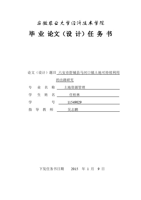 开题报告