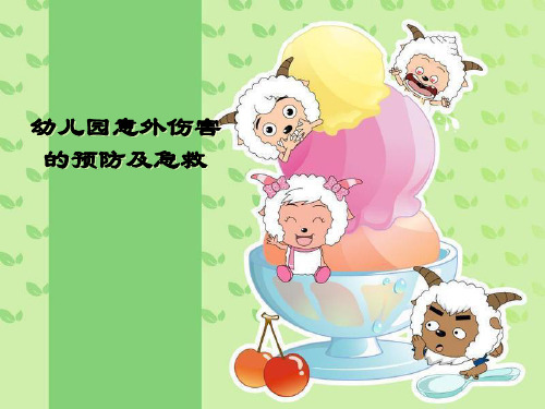 幼儿园急救知识精品PPT课件