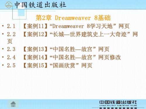 第2章 Dreamweaver 8基础
