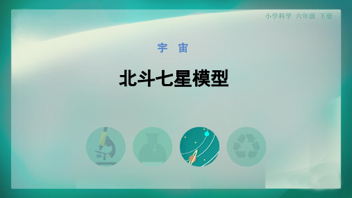 新教科版六年级下册科学第三单元《6.北斗七星模型》PPT课件