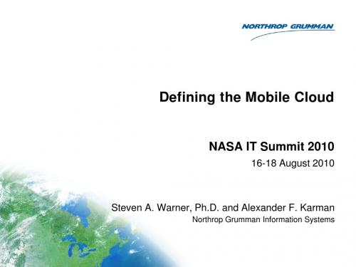 移动云(云计算类)Defining the Mobile Cloud