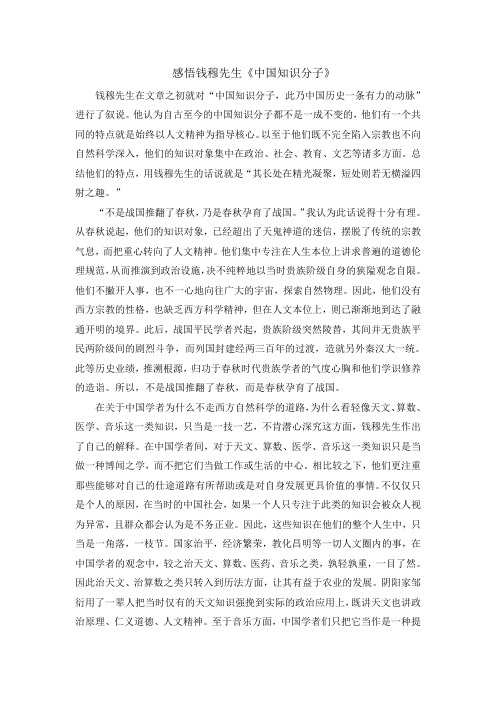 中国知识分子